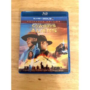 Cowboys & Aliens 2011 Blu-Ray Extended Harrison Ford Sci-Fi Western Pre-Owned